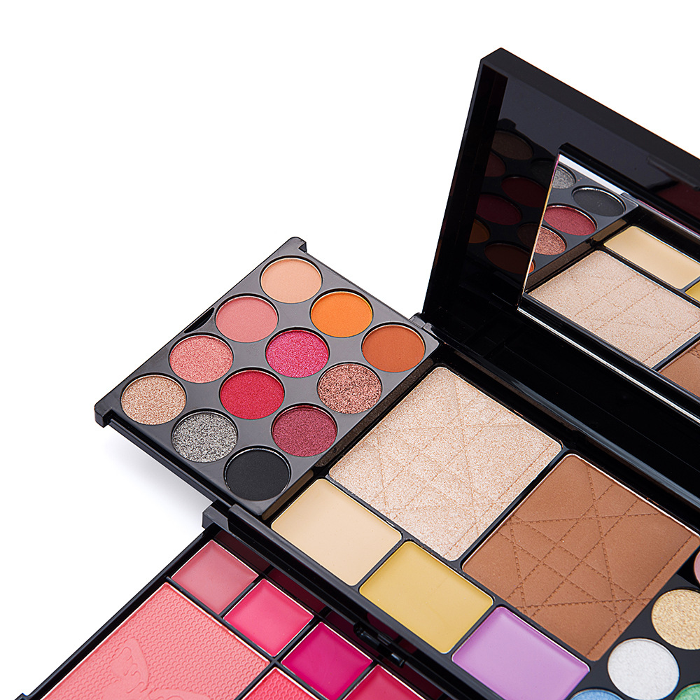 MISS YOUNG's new 38-color eyeshadow palette, contouring blush, lip gloss and makeup set, cross-border e-commerce for foreign trade beauty products undefined