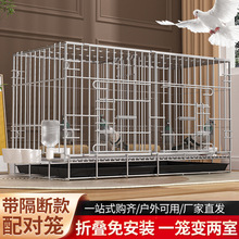 鸽子笼养鸽子专用笼养殖笼家用繁殖笼配对笼大号新型鸽舍鸽子笼