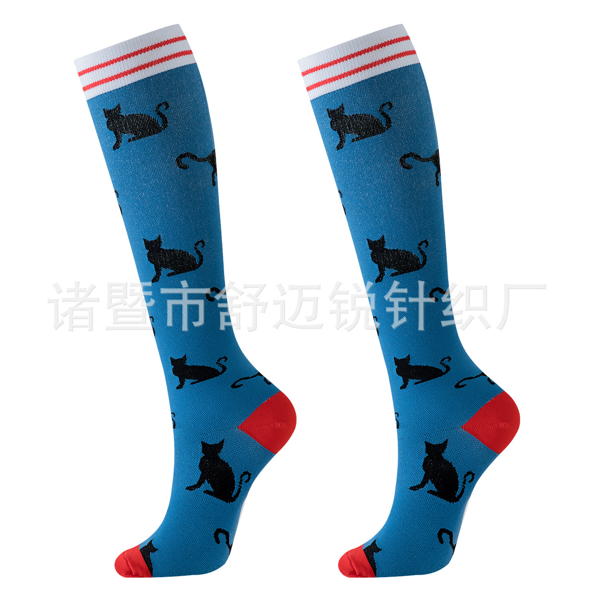 Calcetines de compresión de estilo animal calcetines de compresión de fábrica de nuevo tipo