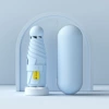 Capsule, umbrella solar-powered, sun protection