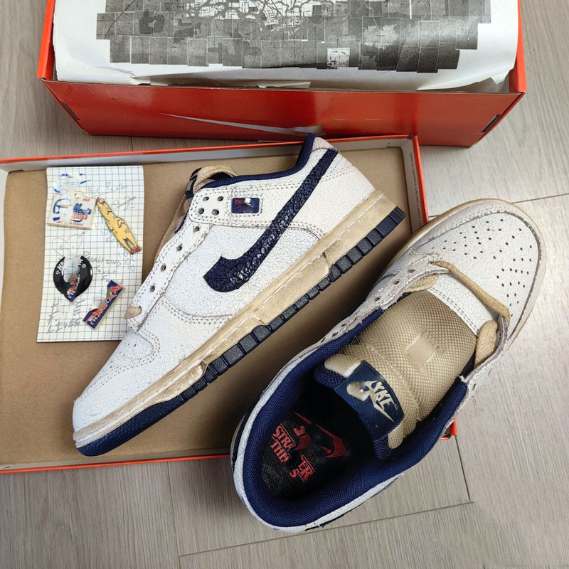 Putian Shoes Pure Original Dunk Sneakers Year of the Horse Leopard Print Monster Story Christmas Unisex Casual Commuting Comfortable Sports Shoes