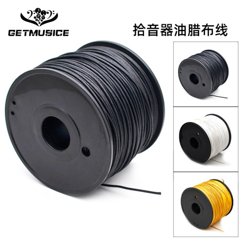 Guitar electric bass circuit welding wax wiring pickup wire potentiometer electronic wire oil wax wire black and white