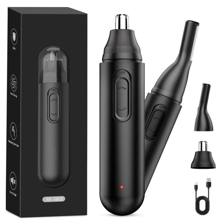 Electric nose hair trimmer suit two-in-one rechargeable nose shaving device cross-border e-commerce Electric nose hair trimmer suit two-in-one rechargeable nose shaving device cross-border e-commerce