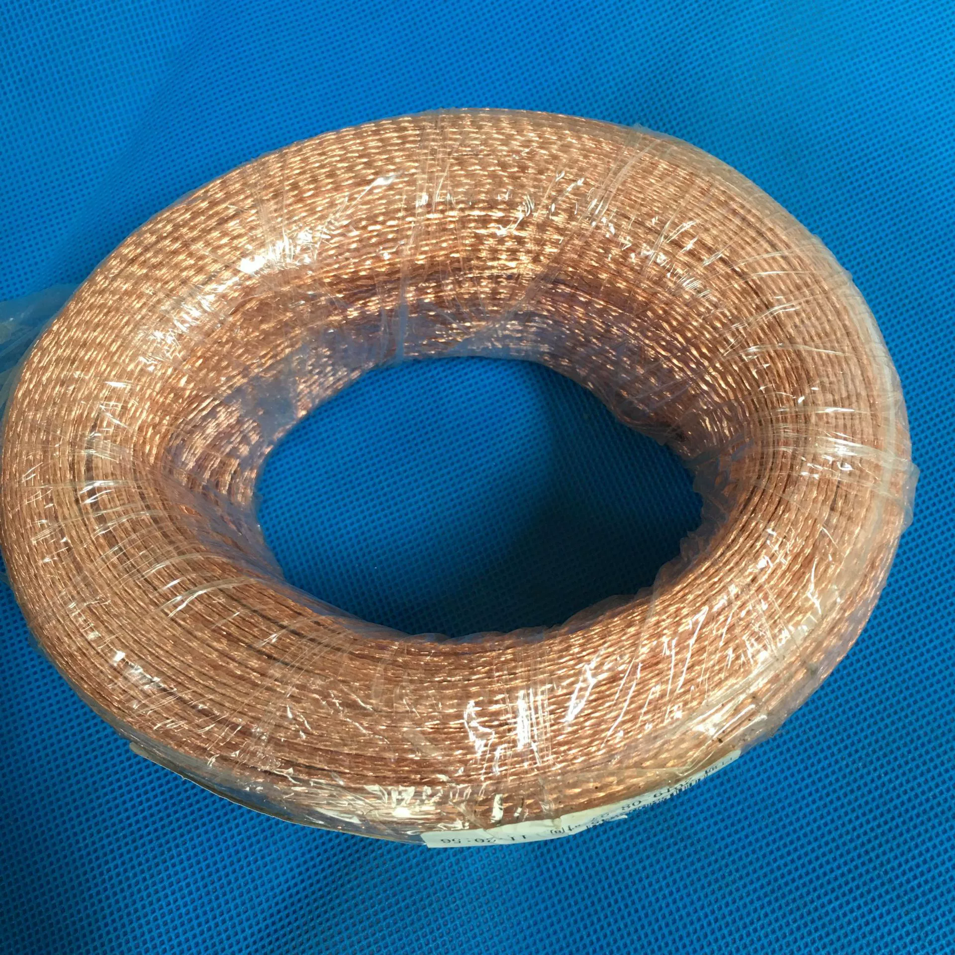 Лента в медной оплетке, голая медная лента, заземляющая медная лента
