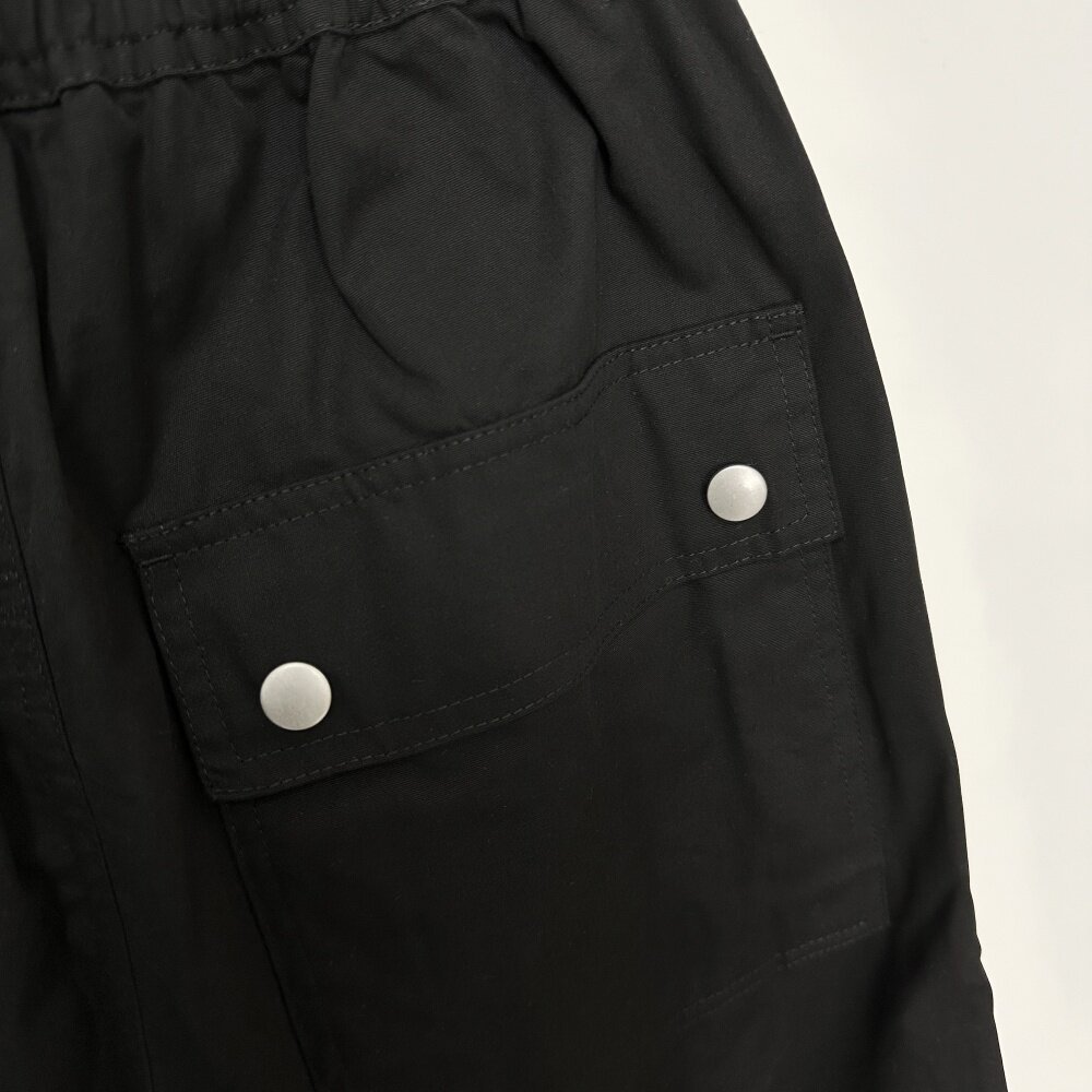 Dark Slogan Embroidered Silk Twill Wide Leg Straight Leg Loose Trousers mid Waist Long Pants Non-Stretch Care_mkmklike.com