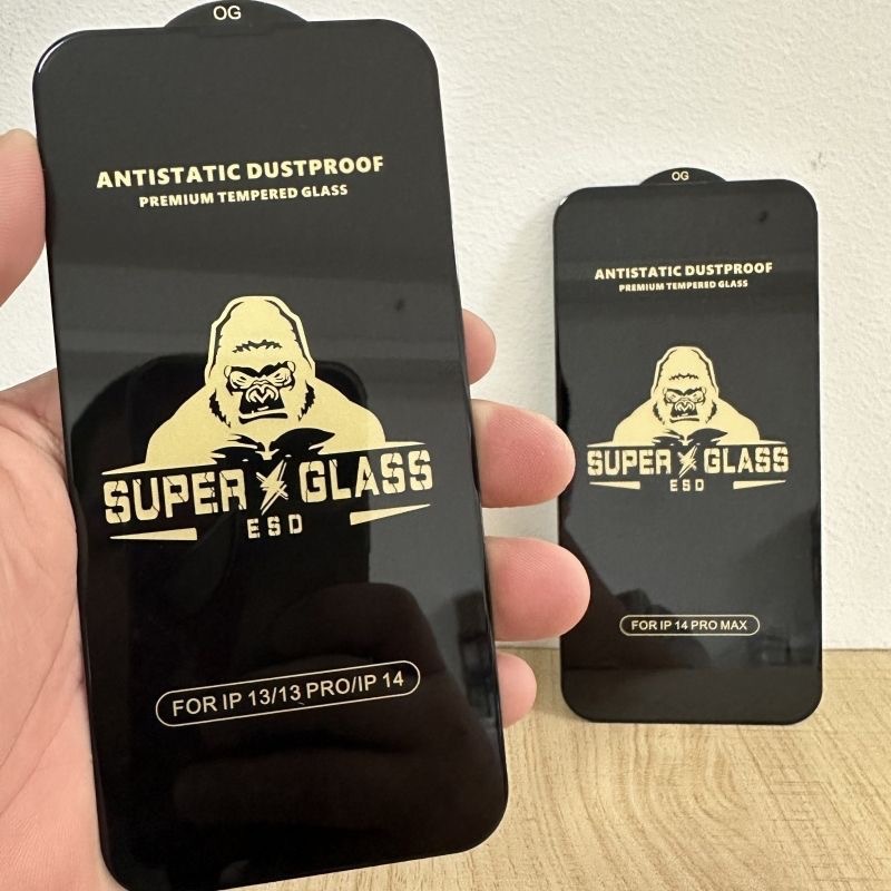 Película templada de alta definición Black King Kong 17 para iPhone 15/14, adecuada para película protectora templada para teléfono móvil Apple 16 13 anti-espía