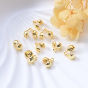 ��ɫ18K����Ӻ���۹̶���diy����朴��������β���B�ӿ����l