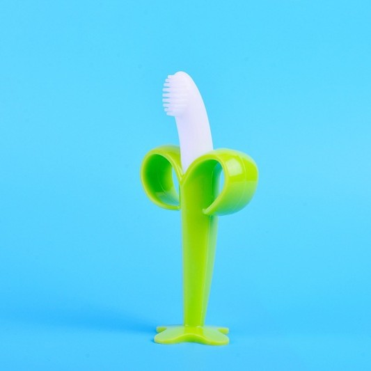 Venta al por mayor tridimensional plátano mordedor bebé mordedor palo bebé pezón molar mordedor plátano cepillo de dientes