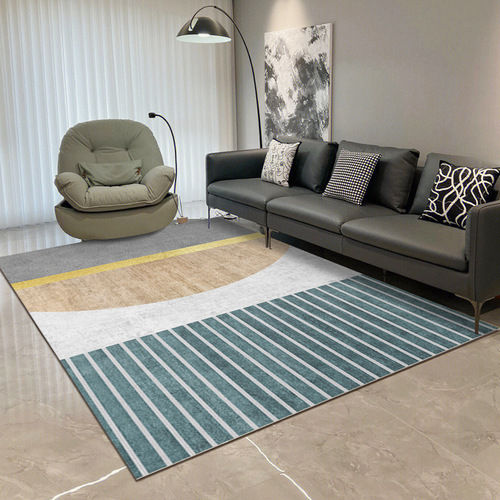 Simple and Elegant Ins Living Room Rugs Stain-Resistant Bedroom Bedside Rugs Home Sofa Rugs Coffee Table Mat Full Spread Office Rugs