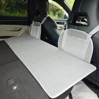 Car Camping Bed Suv Vehicle-mounted inflatable bed - gray-environmentally-friendly-solid-wood-12540