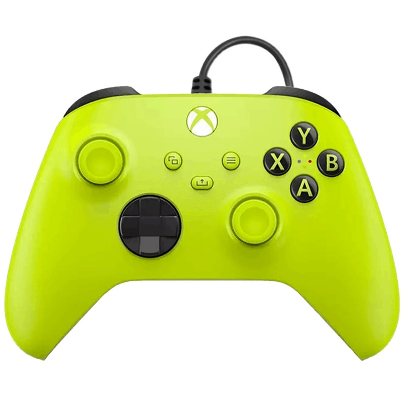 Совместимо с Xbox Series проводной контроллер Xboxone консоль ПК универсальная игра с отверстием для наушников