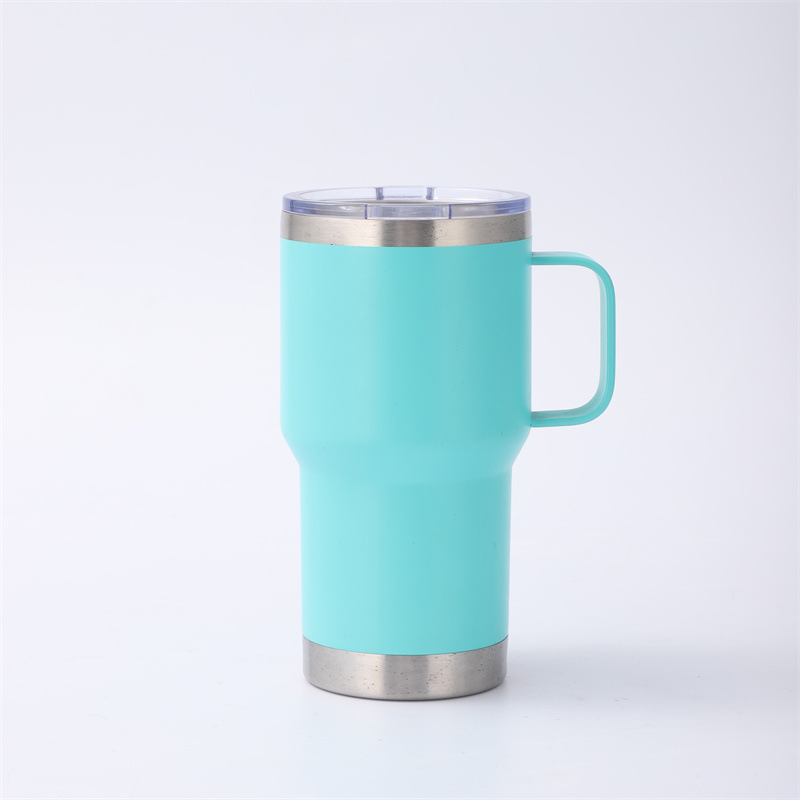 Vaso térmico de acero inoxidable con asa para coche y hogar_voghion.com