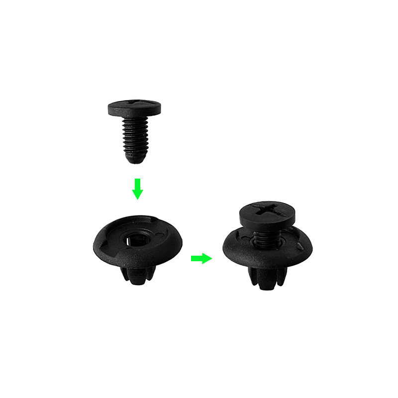 Adecuado para Honda auto partes suministro al por mayor empuje plástico remache hebilla corta expansión clip reparación C14