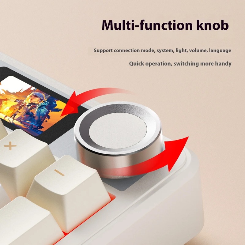 Wolf Spider F108Pro メカニカル キーボード有線カスタマイズされたゲーム e スポーツ 3 モード Bluetooth ワイヤレス RGB サイド彫刻グラデーション|undefined