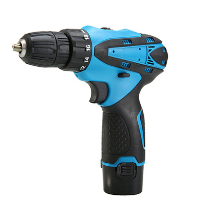 Makita blue 12V Hand Drill household multi-function Rechargeable Electric bolt driver Pistol Lithium Drill