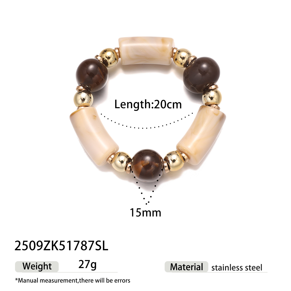 Collar de acrílico de acero inoxidable de la UE y los Estados Unidos, mujeres de otoño y invierno exagerado, acero de titanio de lujo ligero no se desvanece, explosión transfronteriza