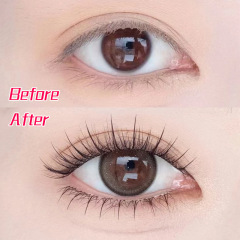 婷媚兒小火苗下睫毛假睫毛單簇分段網紅泰式自然仿真自嫁接朵毛