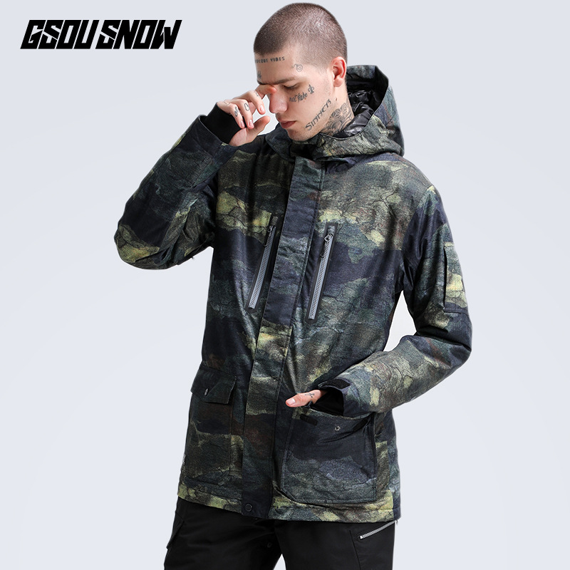 Snowwear erkek ceket rüzgar geçirmez su geçirmez sıcak kalın kar tulumu açık hava snowcountry çift tahta snowboard ceketi_voghion.com