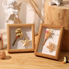 3D hollow picture frame plant specimen display frame everlasting flower DIY 12-inch desktop-mounted insect dry flower picture frame