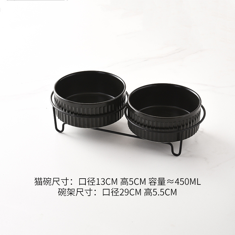고양이 식수 관리 + 검은 턱 예방 + 경추 보호