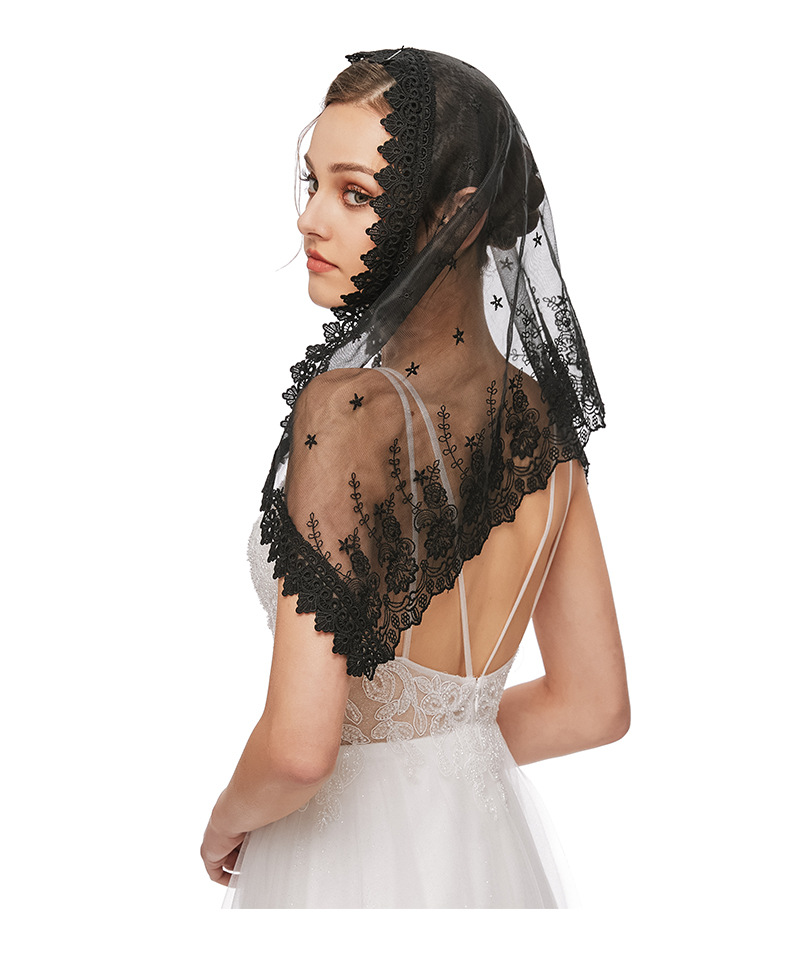 Sciarpa Testa Chiesa Sciarpa Copricapo Veli Ortodossi Velo Cattolico Velo Da Chiesa O Cappella Mantiglia Sciarpa - Italia