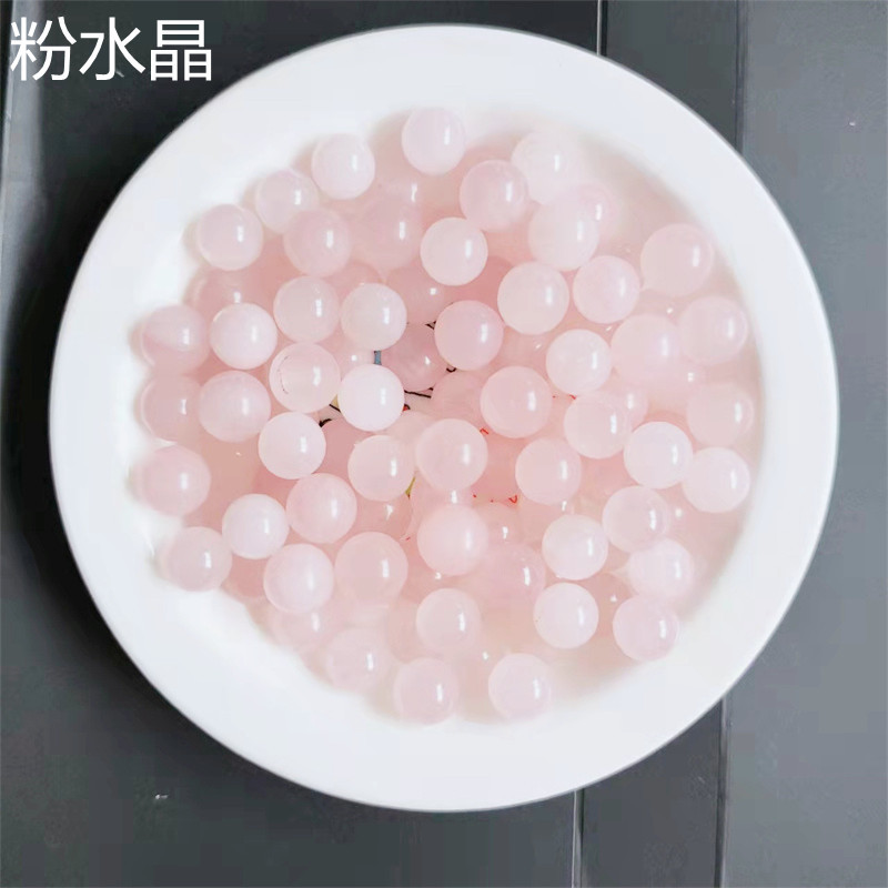 Sin agujeros, medio agujero, 8mm, cuentas redondas de cristal natural, ojos de gato, calcedonia, cuentas sueltas de ágata, accesorios de joyería de bricolaje, materiales al por mayor