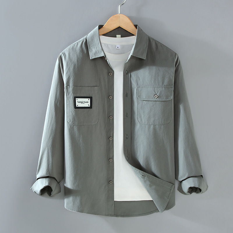 Summer cotton thin long-sleeve