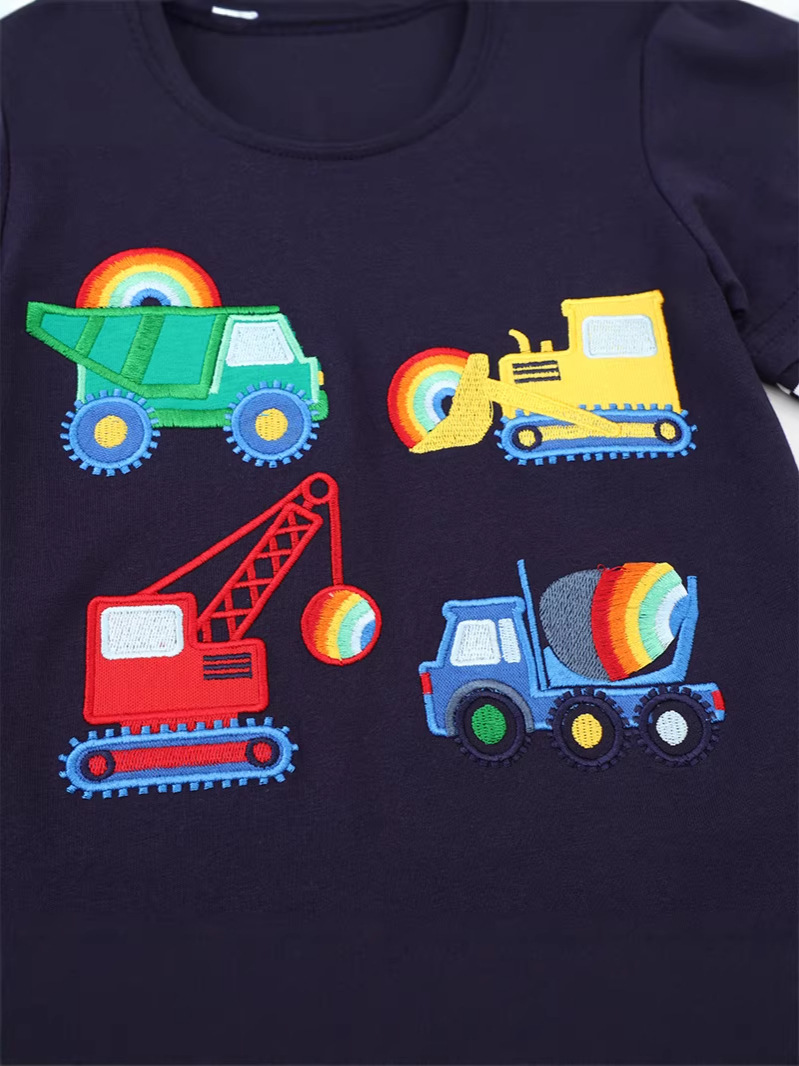 Camisetas para niños europeos y americanos, nuevos estilos de primavera y otoño, ropa de algodón de manga larga para niños pequeños, distribución al por mayor y dropshipping.