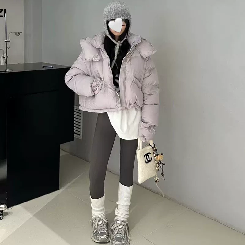Плащ-пуховик элитный Velvet, перчатки с капюшоном, утиный пух, увеличенная толщина