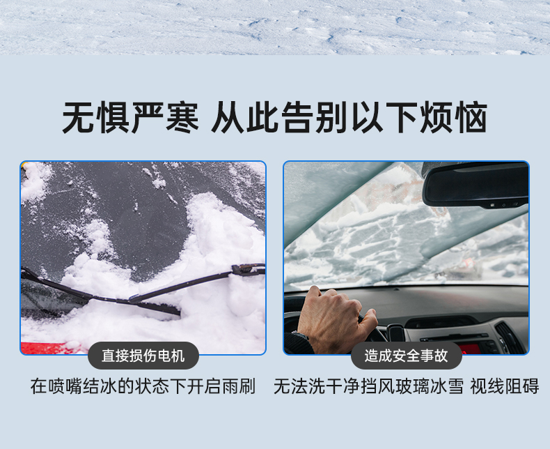 Würth Car Windshield Antifreeze Water for Temperatures Below -25 to -40 Degrees, Powerful Decontamination and Oil Film Removal, Winter Ethanol Windshield Washer Fluid
