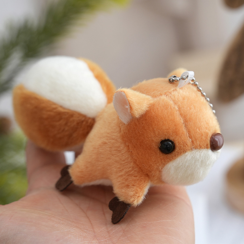 かわいいリスぬいぐるみペンダントハンドバッグ装飾小さなぬいぐるみ在庫卸売リスぬいぐるみペンダント|undefined