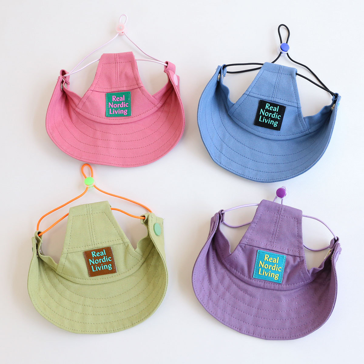 Sombrero de pescador para perros de mascotas, sombrero de protección solar frío, sombrero de béisbol ajustable para perros y gatos grandes y medianos