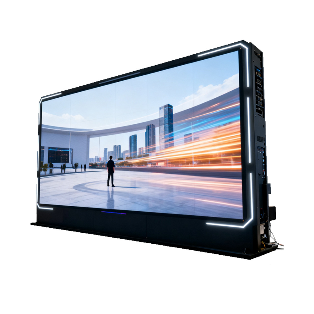 Pantalla LED a color completo Pantalla comercial de pequeño paso Sala de videoconferencia Pantalla LED de empalme sin costuras Pantalla grande