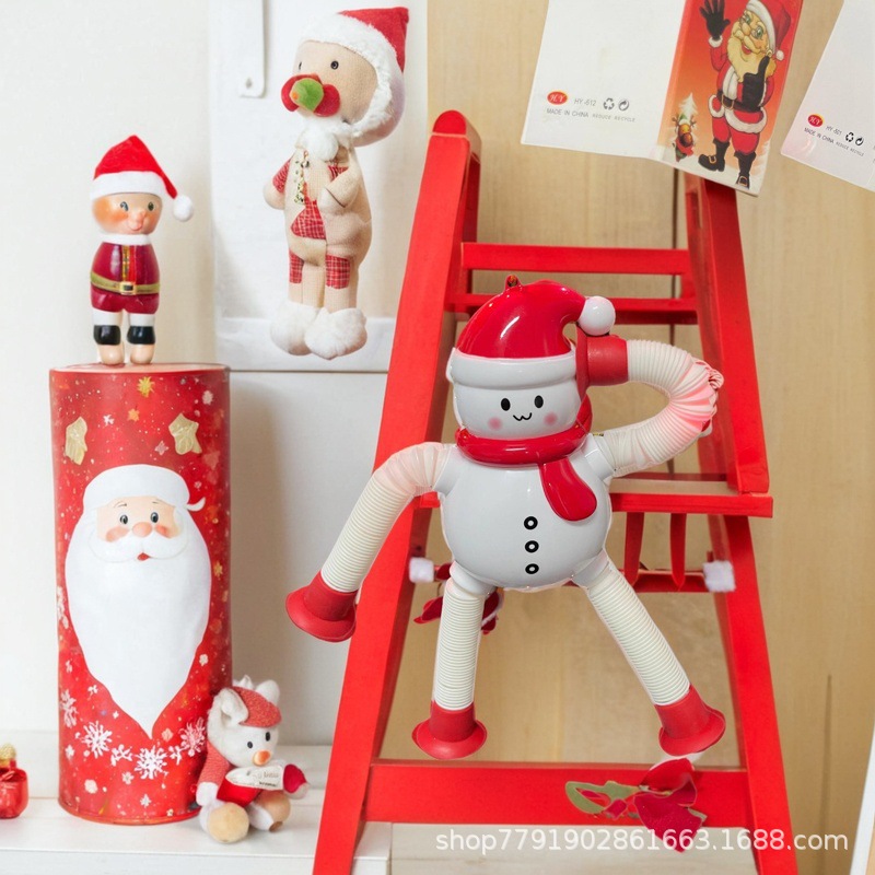 Variable chupa de Navidad colgante muñeca colgante árbol de Navidad colgante juguetes retráctiles decoración regalos