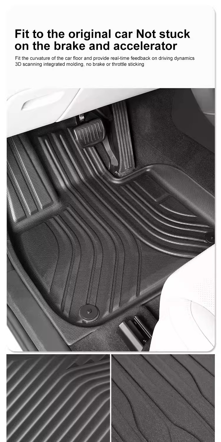 TPE Waterproof Floor Mats & Trunk Mat for Kia EV9 24-25 LHD/RHD