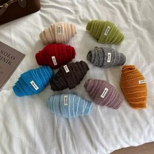 显白湖蓝色细窄三角长条小围巾女秋冬护颈保暖围脖时髦穿搭凹造型