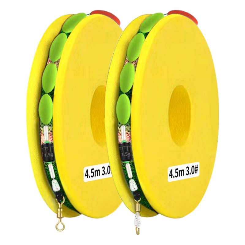 Seven-star drift line group finished main line set traditional fishing hand-tied cool seven-star Bean table fishing line fishing gear wholesale