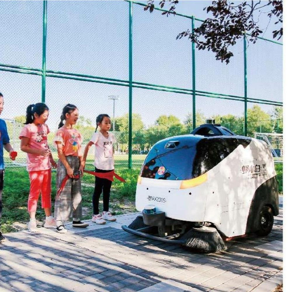 全自动无人驾驶室外清扫机器人自动建图环卫机器人智能自主避障
