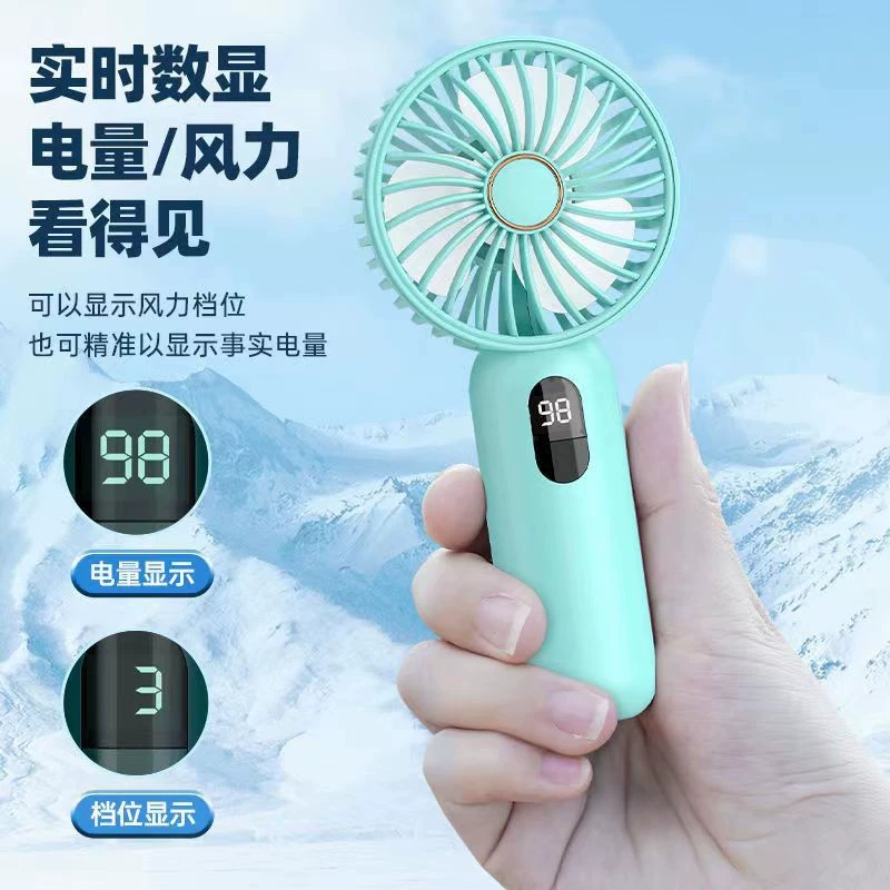 Small handheld travel air fan for elementary school students, (Cross-border trading)