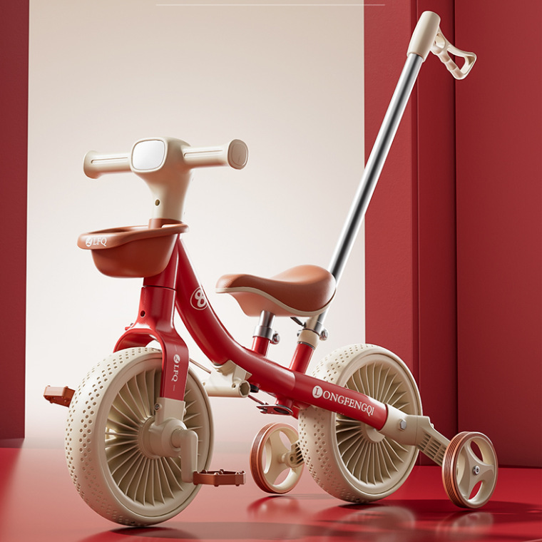 Children's Multifunctional Balance Car 2-3-5 Years Old Baby Bicycle Scooter Hand Push Bicycle Three-in-One Bicycle