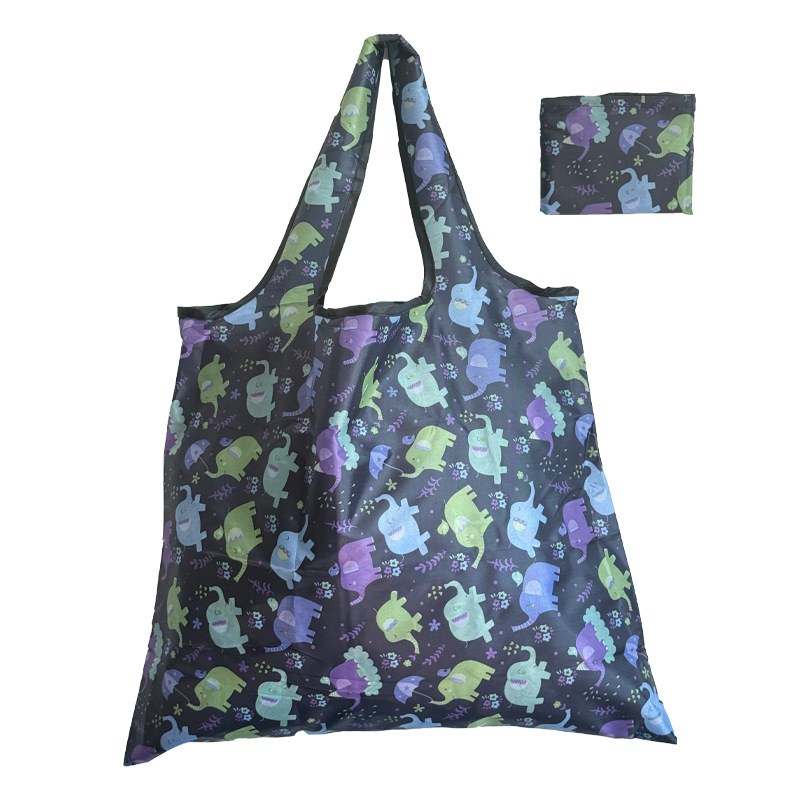 Bolsa de compras plegable grande para viaje, bolsa de supermercado ecológica, bolsa de almacenamiento portátil, bolsa portátil de gran capacidad image 20