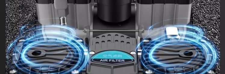 Oil-Free Silent Air Compressor, Air Compressor, Air Pump, High-Power Fast Air Inflator, 220V Portable Air Pump