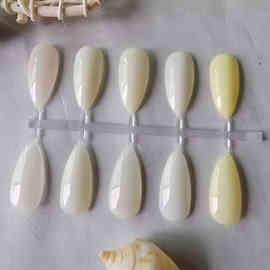 美甲光疗胶补充装百搭指甲胶乳白色奶白色透粉透白色奶黄色甲油胶