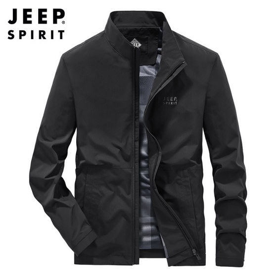 JEEP Jeep Autumn 2023 New Men's Collar Jacket Fashion Casual Loose Men's Fashion Jacket 0923