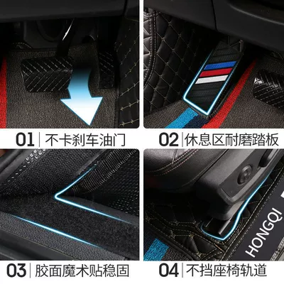 Universal Foot Pad – side surround car mat