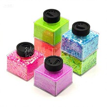 现货 大口径塑料透明瓶 金葱粉闪粉亮片串珠软陶美甲配饰收纳