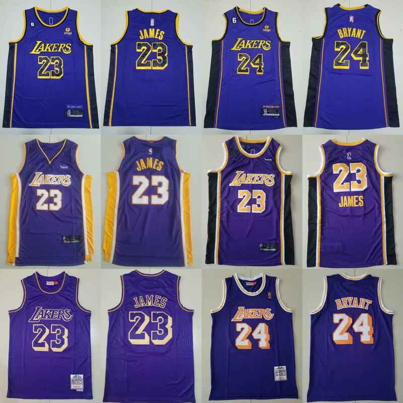 Retro Basketball Uniform Lakers No. 23 Sportswear Sleeveless Clothes