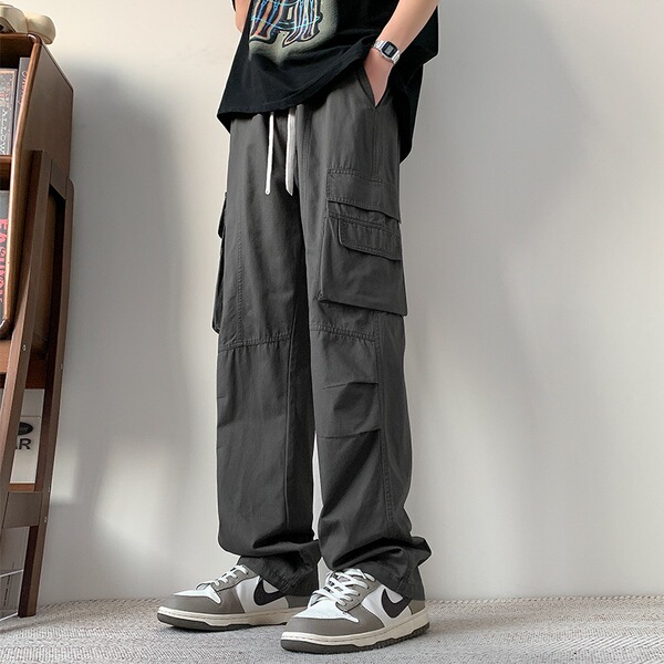 Men's cotton thin universal trousers