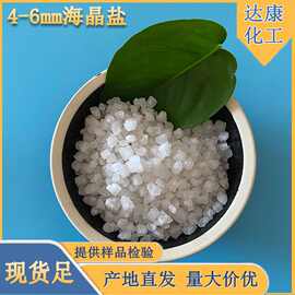 98%含量工业级海晶盐 4-6mm浴盐用颗粒海晶盐厂家 现货工业用盐