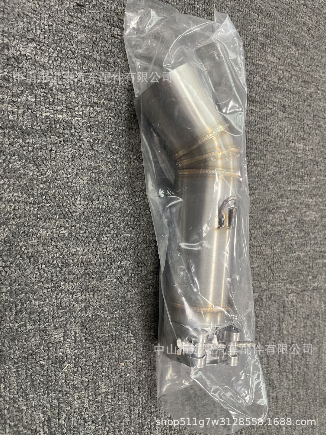 Suitable for Motorcycle Modification Suzuki Small and Medium-Sized R Titanium Color 11/21 Model Front Exhaust Pipe Factory Direct Sale